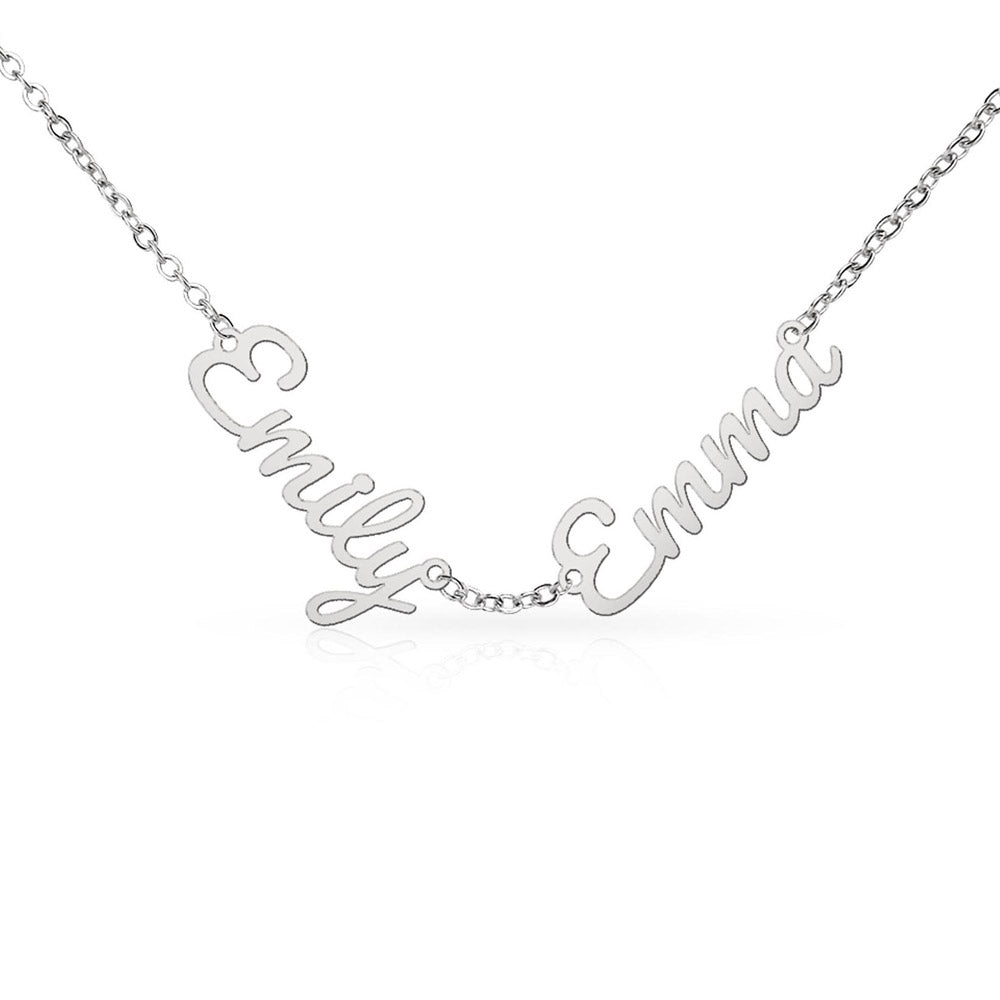 LET MOM WEAR YOUR NAME AROUND HER NECK