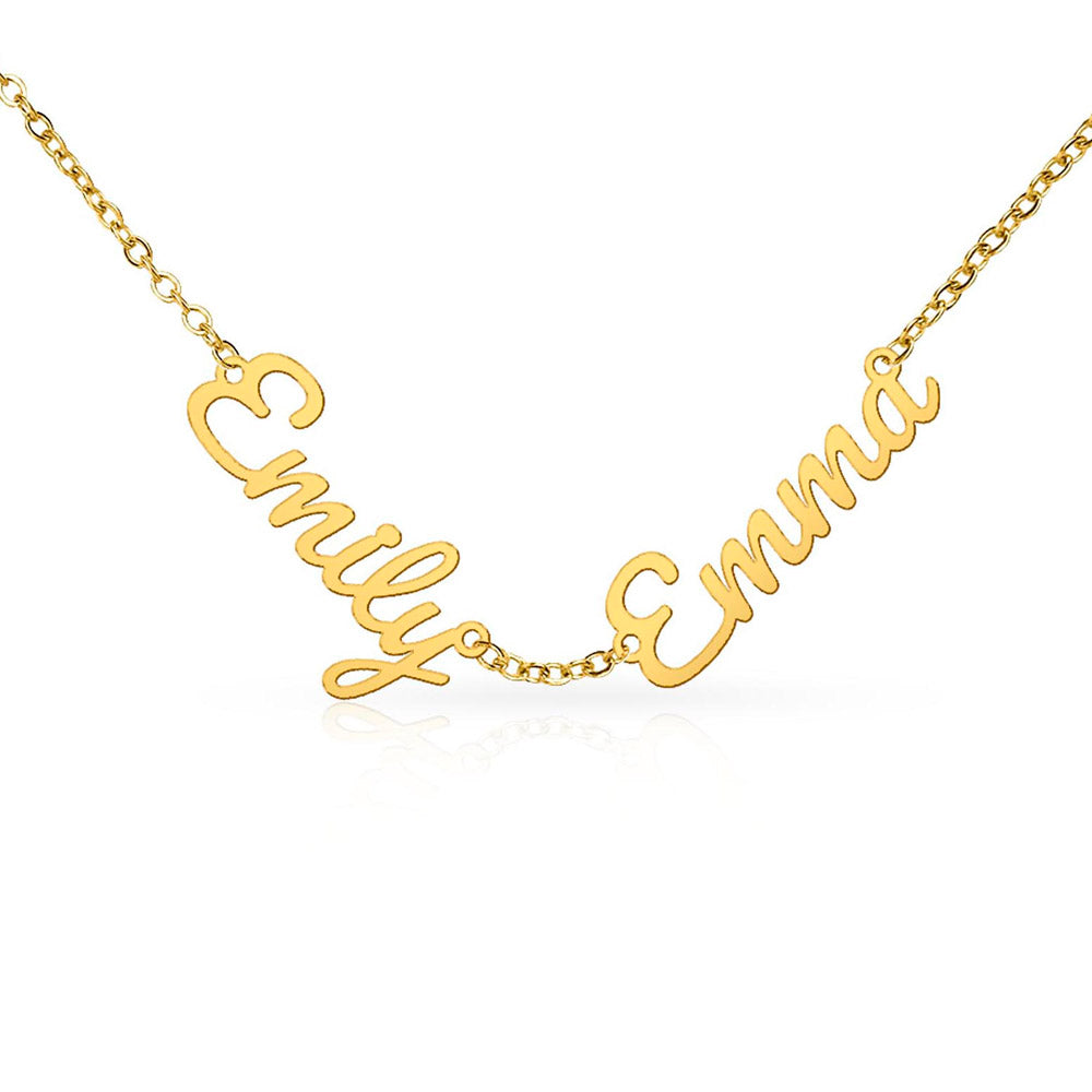 LET MOM WEAR YOUR NAME AROUND HER NECK