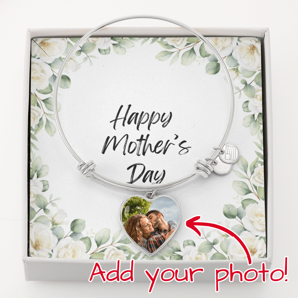 Upload YOUR photo to Moms bangle for Mother's Day